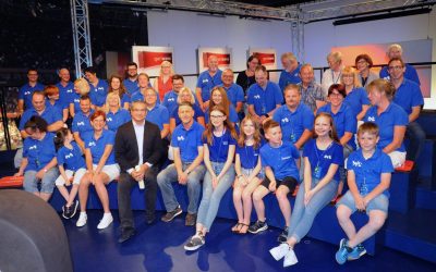 Besuch in der Sportarena